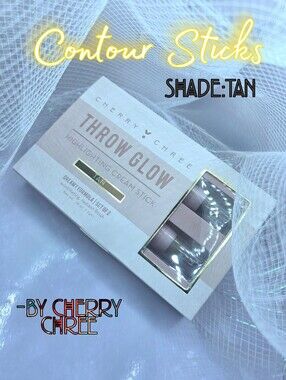 Tan Contour Cream Sticks minimize or accentuate  facial featues